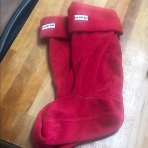 Barely worn hunter rain boot socks